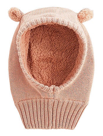 Cagoule bébé en tricot Esmée