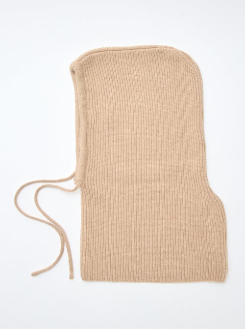 Cagoule en maille chaude - Kiabi