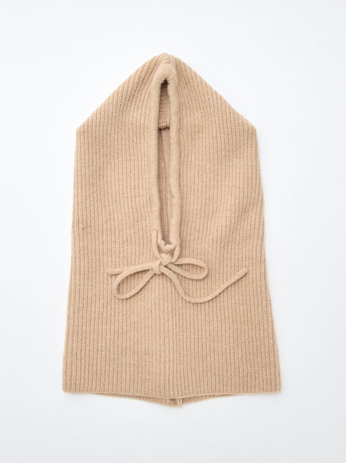 Cagoule en maille chaude - Kiabi