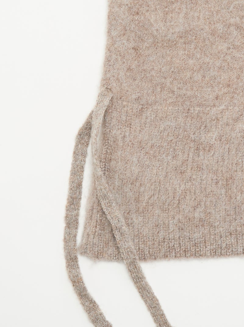 Cagoule femme oversize Beige - Kiabi