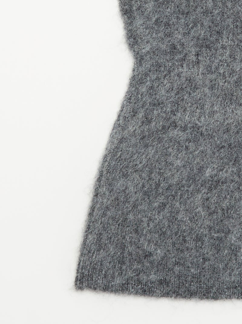 Cagoule fille oversize Gris - Kiabi