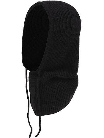 Cagoule maille soft touch taille unique extensible femme