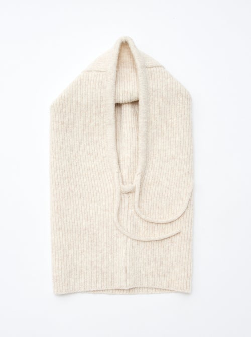 Cagoule maillée unie - Kiabi