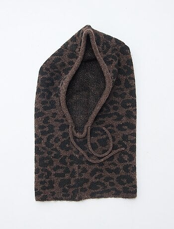 Cagoule maillée unie