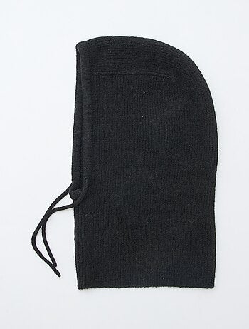 Cagoule maillée unie