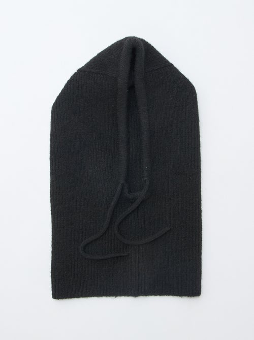 Cagoule maillée unie - Kiabi