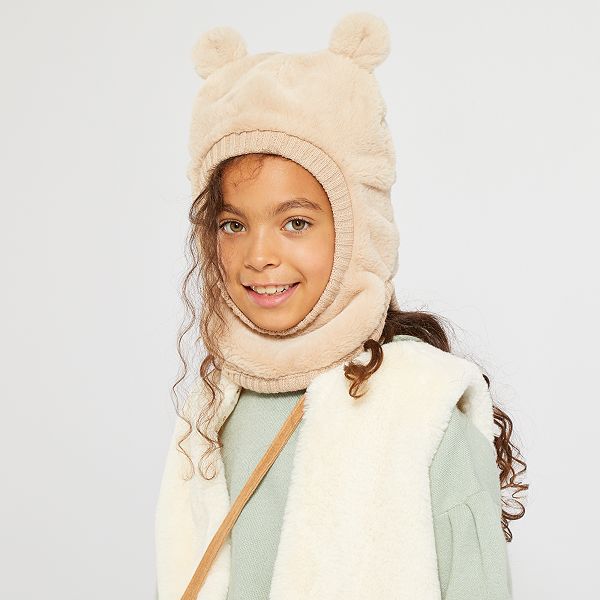Cagoule Ourson Avec Oreilles Fille 3 12 Ans Marron Kiabi 9 00 Cagoule Ourson Avec Oreilles Fille 3 12 Ans Marron Kiabi 9 00