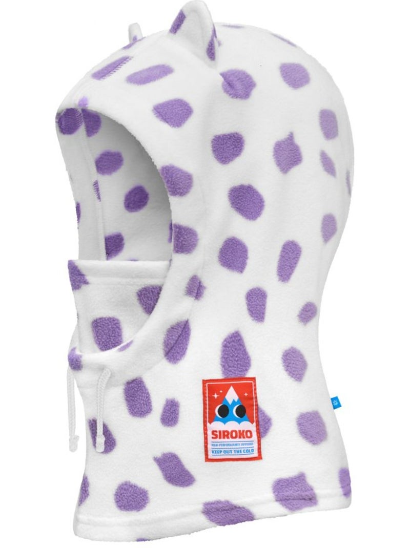 Cagoule thermique ski et snowboard enfant sports d'hiver enfants mottle Violet - Kiabi