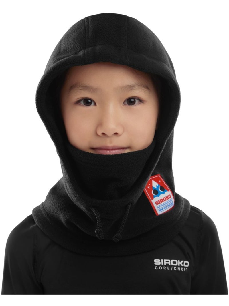 Cagoule thermique ski et snowboard enfant sports d'hiver enfants troll Noir - Kiabi