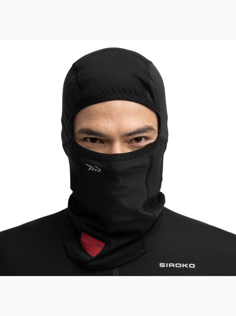 Cagoule vélo d’hiver cyclisme homme et femme dw shinobi Noir - Kiabi