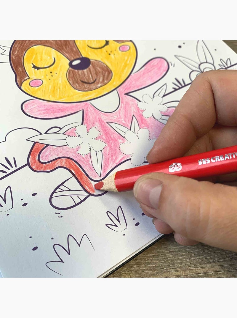Cahier d’activités de coloriage à paillettes 3 en 1 N/A - Kiabi
