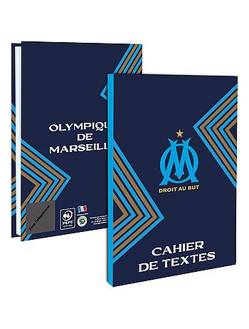 Cahier de texte scolaire OM - Collection officielle OLYMPIQUE DE MARSEILLE
