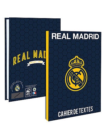 Cahier de texte scolaire Real - Collection officielle Real Madrid