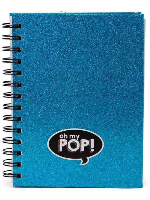 Cahier Shine - Oh My Pop! Blue - Kiabi