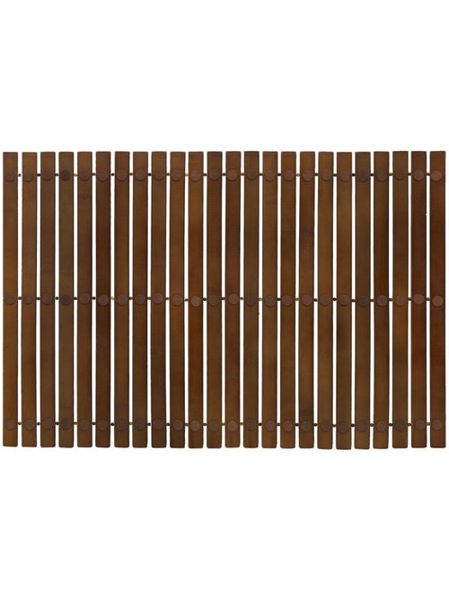 Caillebotis rectangulaire en bambou argileo - Kiabi