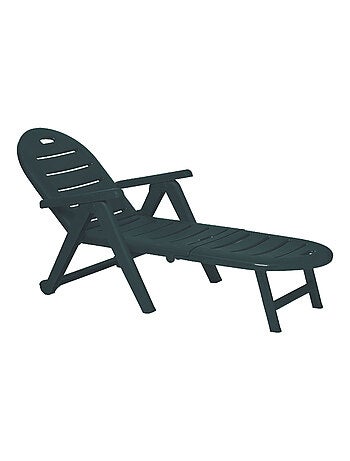 CAIMAN - Lot 2 bains de soleil vert