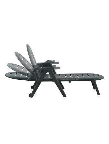 CAIMAN - Lot 2 bains de soleil vert