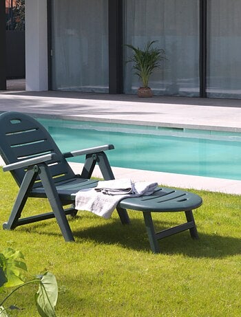 CAIMAN Bain de soleil vert