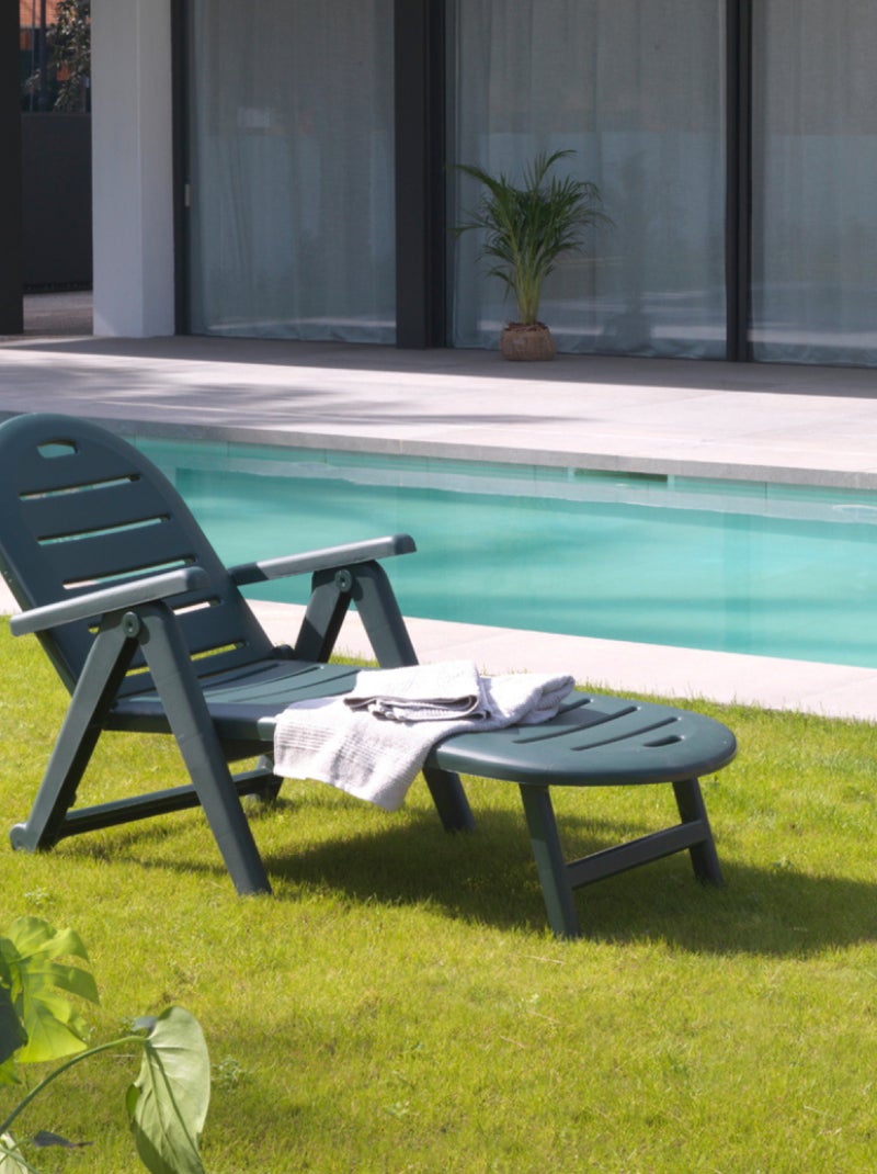 CAIMAN Bain de soleil vert Vert - Kiabi