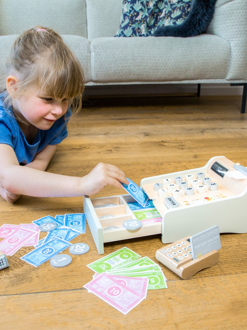 Caisse enregistreuse blanche Blanc - Kiabi