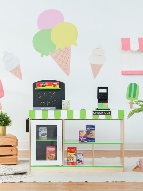 Caisse Énregistreuse Électronique Marchande Supermarché Avec 26 Accessoires - Kiabi