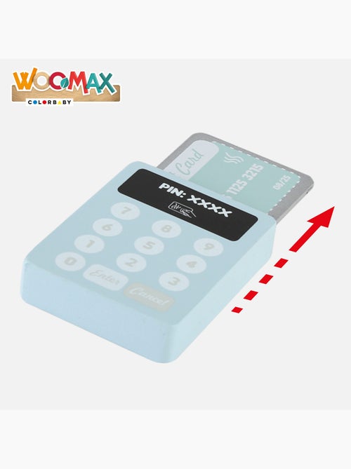 Caisse enregistreuse en bois WOOMAX - Kiabi