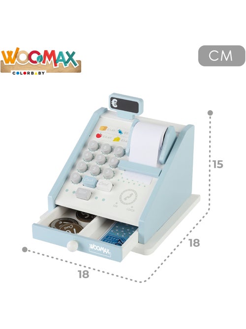 Caisse enregistreuse en bois WOOMAX - Kiabi
