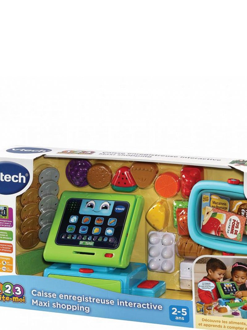 Caisse Enregistreuse Interactive Maxi Shopping - Vtech Multicolore - Kiabi