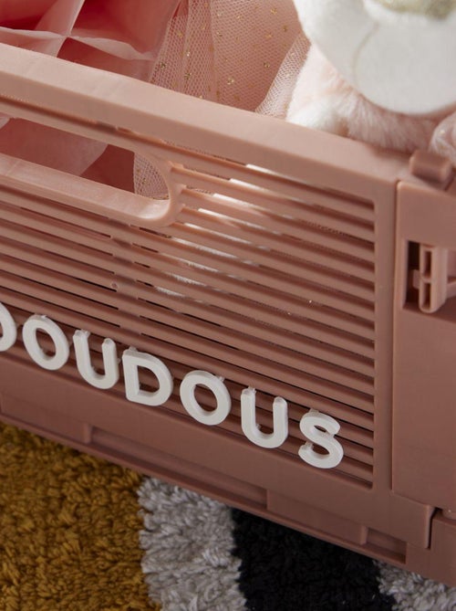 Caisse pliable en plastique LA TETE DANS LES NUAGES - Kiabi