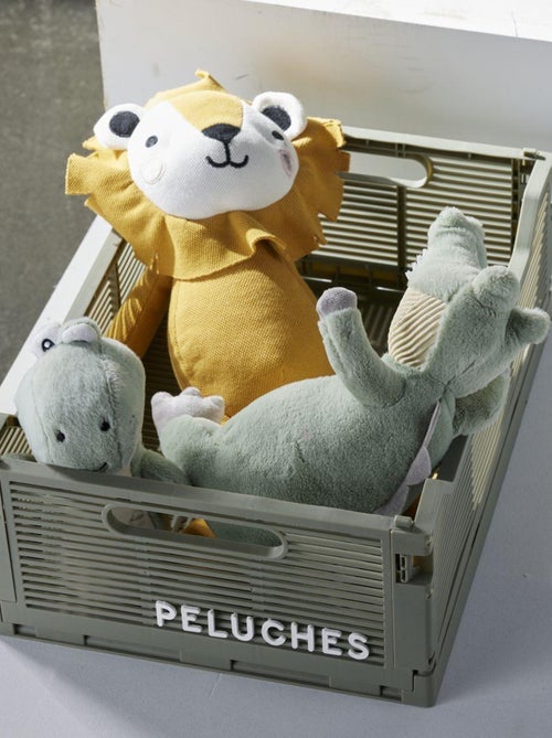 Caisse pliable en plastique LE ROI DE LA JUNGLE - Kiabi