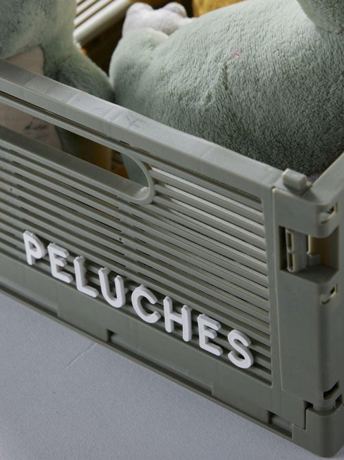 Caisse pliable en plastique LE ROI DE LA JUNGLE - Kiabi