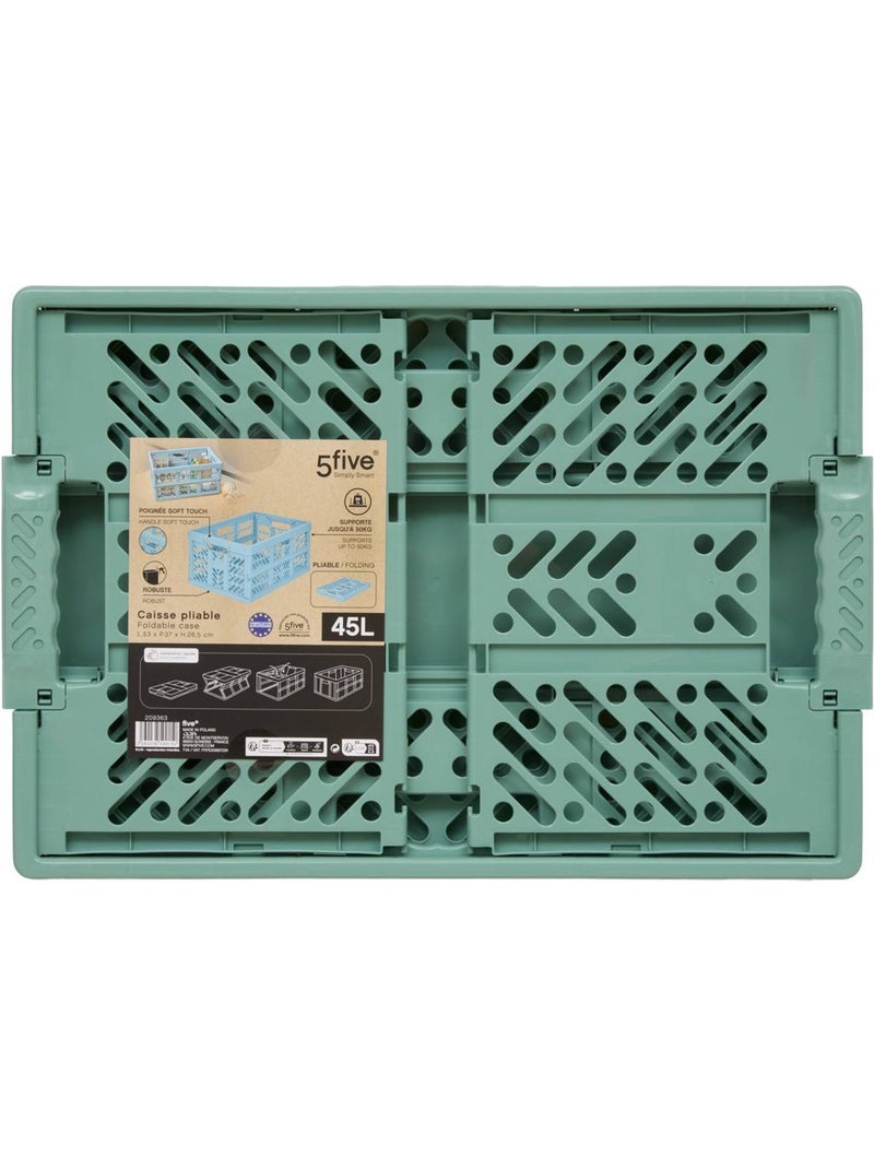 Caisson de rangement pliable fold n box Bleu - Kiabi