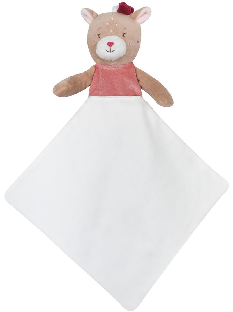 CAJOU BICHE RABHIA VELOURS DOUX Rose - Kiabi