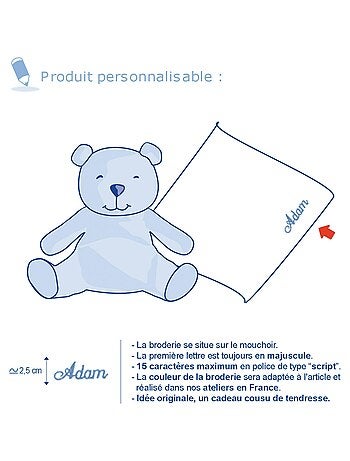 CAJOU DOUDOU MOUCHOIR CHIEN