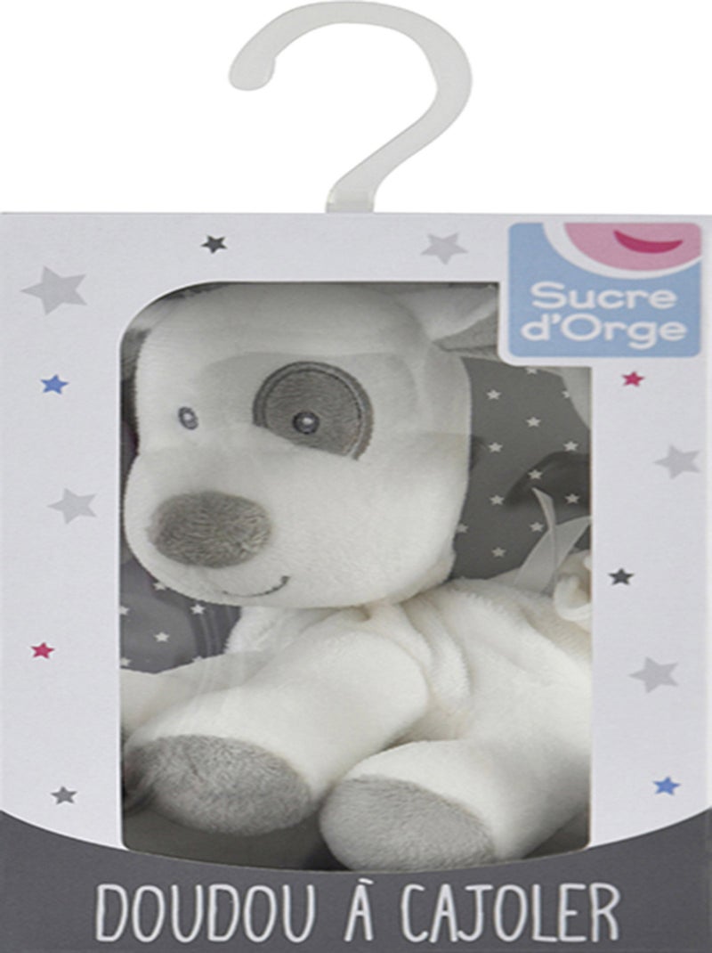 CAJOU DOUDOU MOUCHOIR CHIEN Blanc - Kiabi