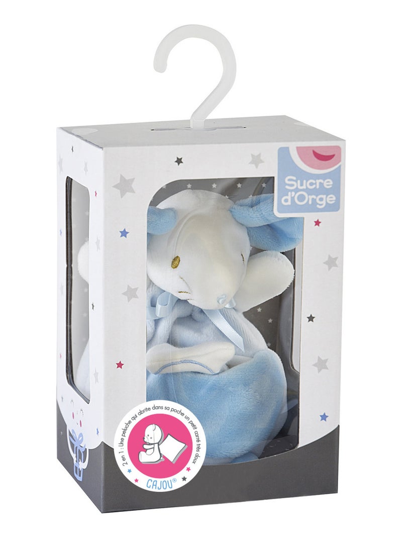 CAJOU DOUDOU MOUCHOIR SOURIS Bleu - Kiabi