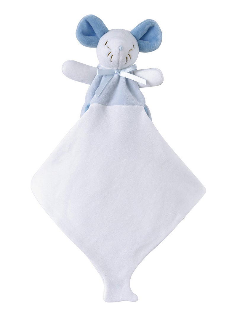 CAJOU DOUDOU MOUCHOIR SOURIS Bleu - Kiabi