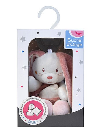 CAJOU LAPIN VELOURS DOUX