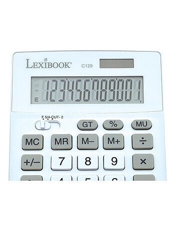 Calculatrice de bureau 12 chiffres avec double alimentation