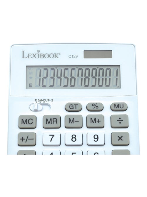 Calculatrice de Bureau 12 Chiffres avec Double Alimentation - Kiabi