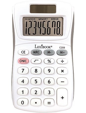 Calculatrice de poche 8 chiffres