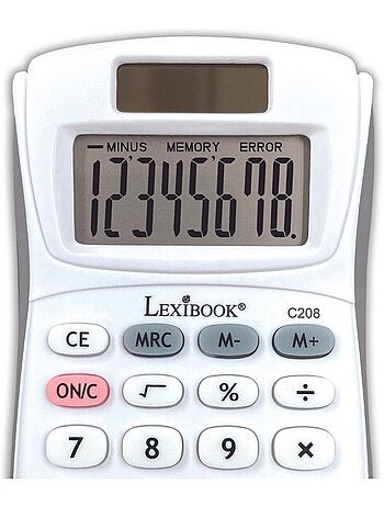 Calculatrice de poche 8 chiffres