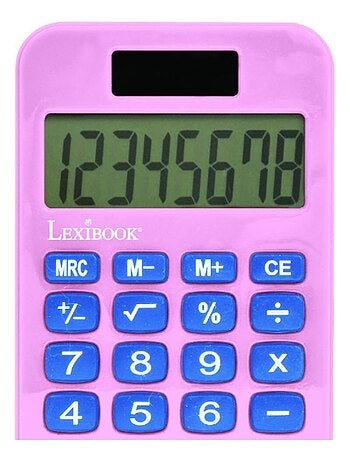 Calculatrice de poche barbie