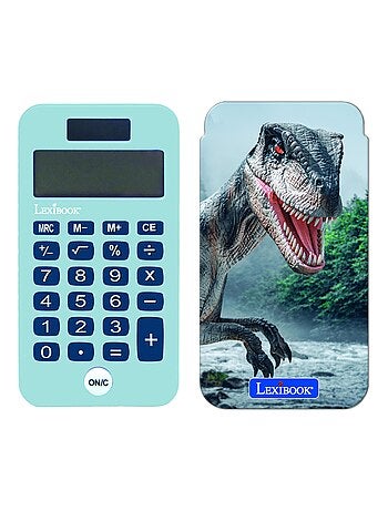 Calculatrice de poche dinosaures