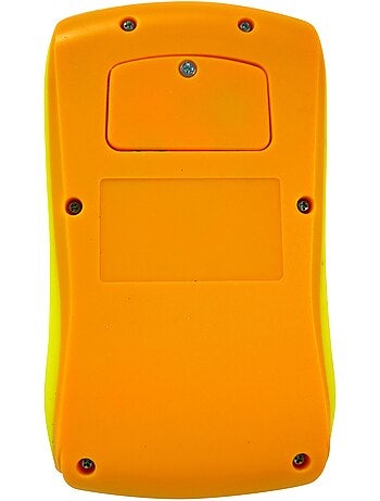 Calculatrice de poche jaune 8 chiffres