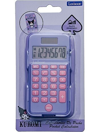 Calculatrice de poche kuromi