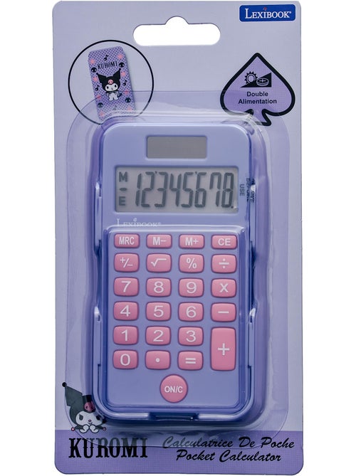 Calculatrice de poche Kuromi - Kiabi Calculatrice de poche Kuromi - Kiabi
