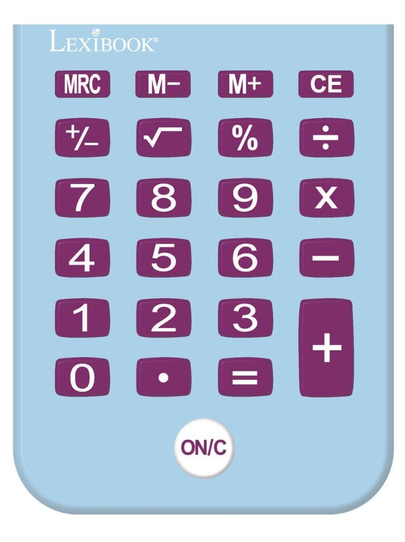 Calculatrice de poche La Reine des Neiges Bleu - Kiabi