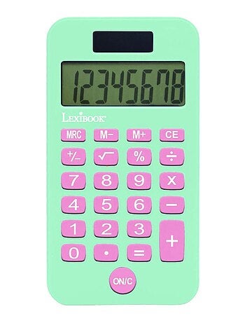 Calculatrice de poche licorne