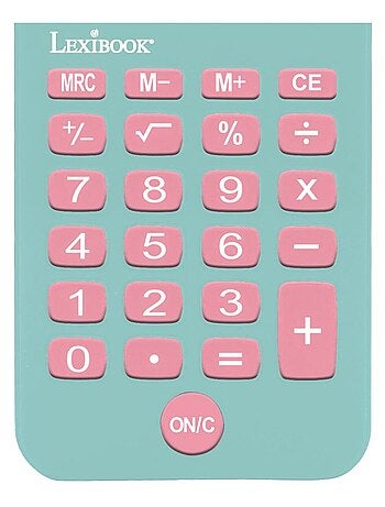 Calculatrice de poche licorne